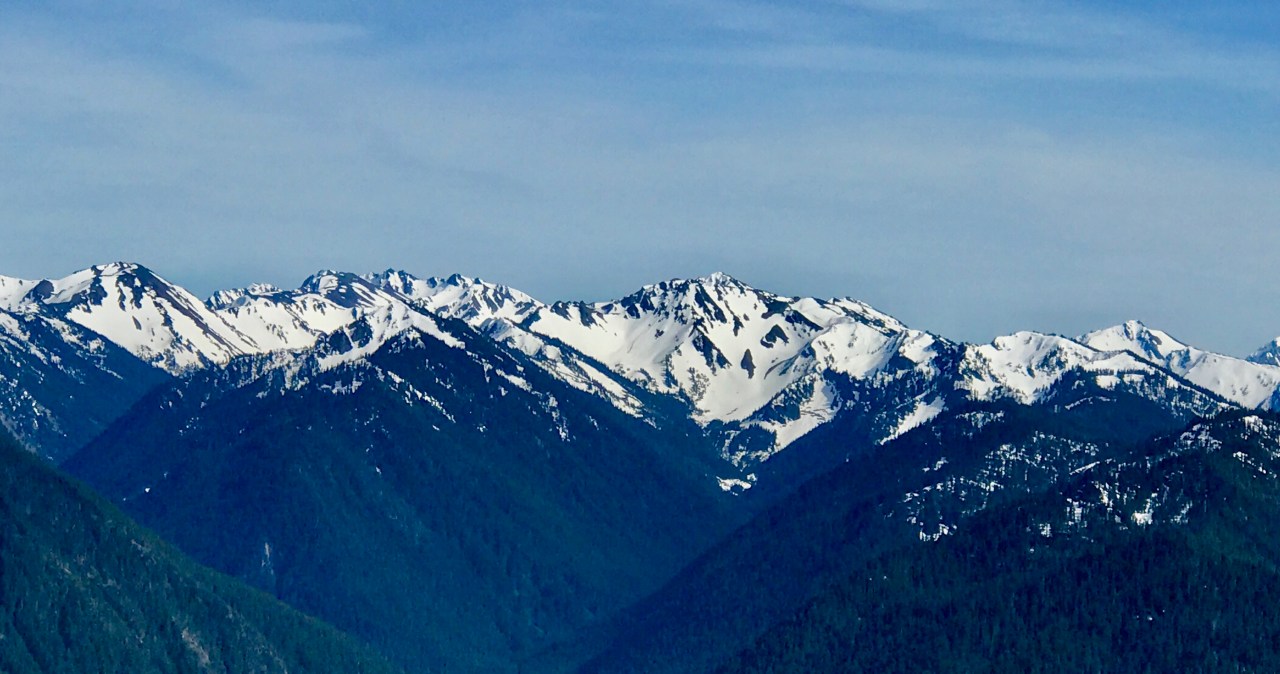 Olympic Peninsula Hurricane Ridge view
