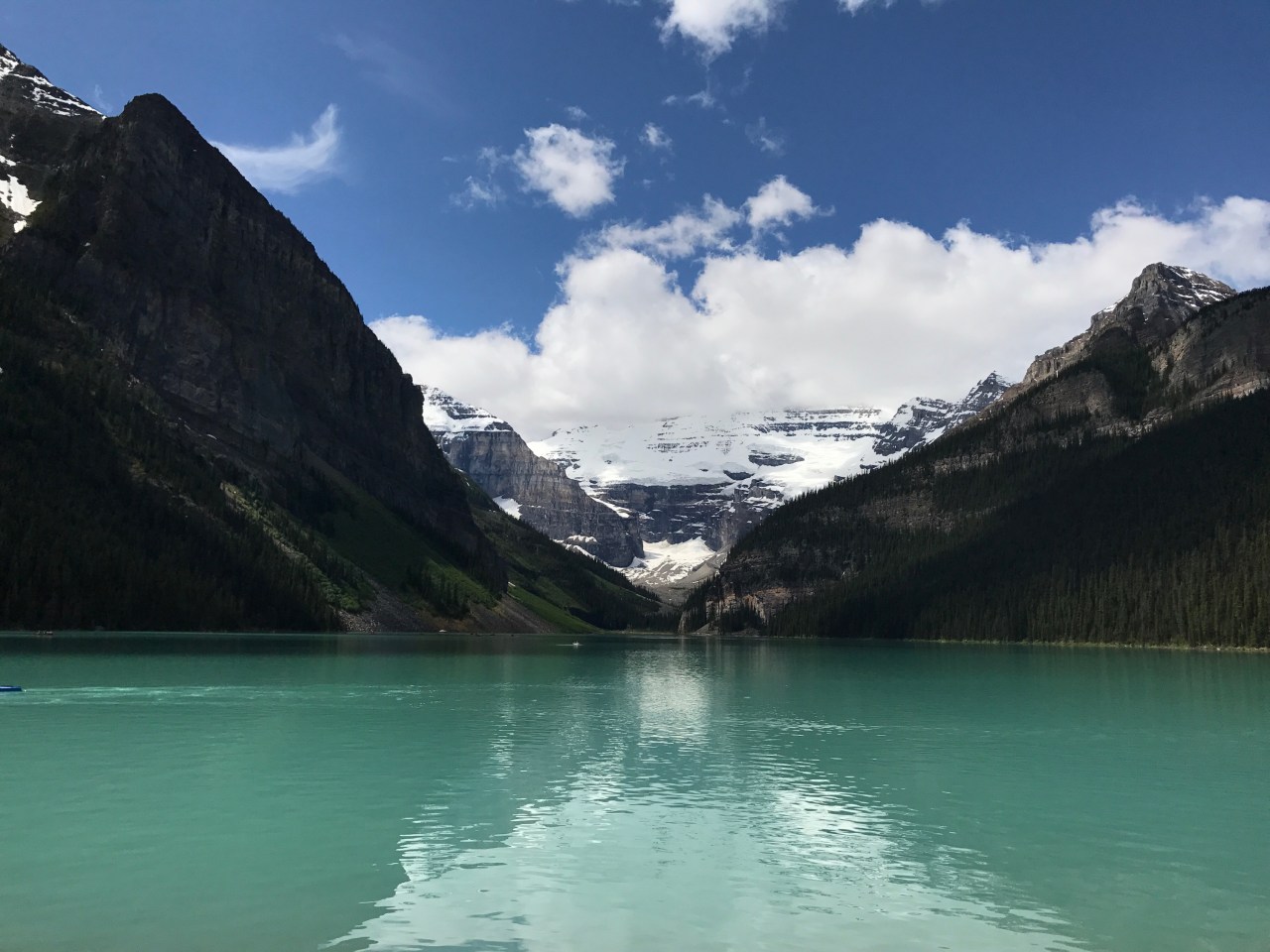 Lake Louise Plain of six glaciers trail